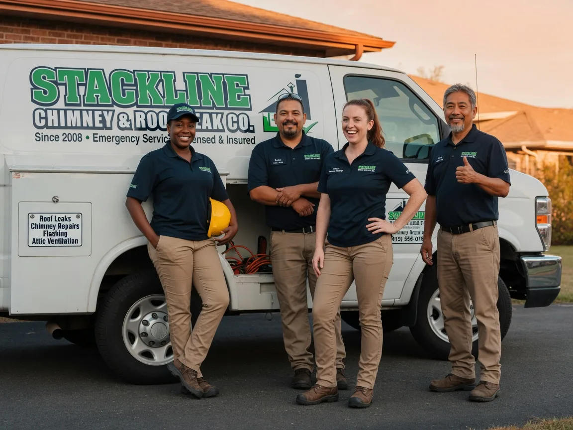 Chimney flashing repair company in Currie, NC